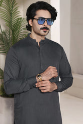 Classic Grey Shalwar Kameez