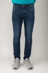 Dark Blue Denim Jeans