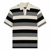 Modern Striped Polo