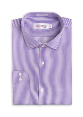 Royal Lavender Pinstripe Shirt
