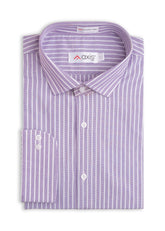 Lavender Striped Men's Shirt