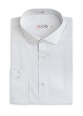 Classic White Textured Shirt