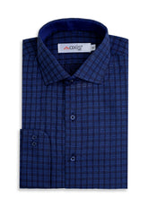 Royal Navy Check Formal Shirt