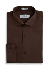 Classic Brown Formal Shirt