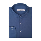 Imported Thai Fabric Teal Blue Color Plain Shirt - The Axis Clothing