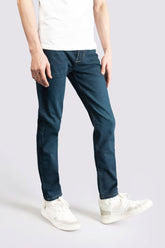 Power Stretch Aqua Green Jeans - The Axis Clothing
