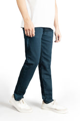 Power Stretch Dark Green Jeans - The Axis Clothing