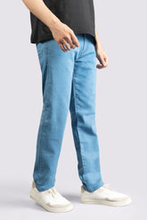 Power Stretch Ice Blue Jeans - The Axis Clothing
