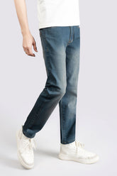 Regular Stretch Denim Slate Blue Jeans - The Axis Clothing