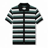 Classic Striped Imported Polo