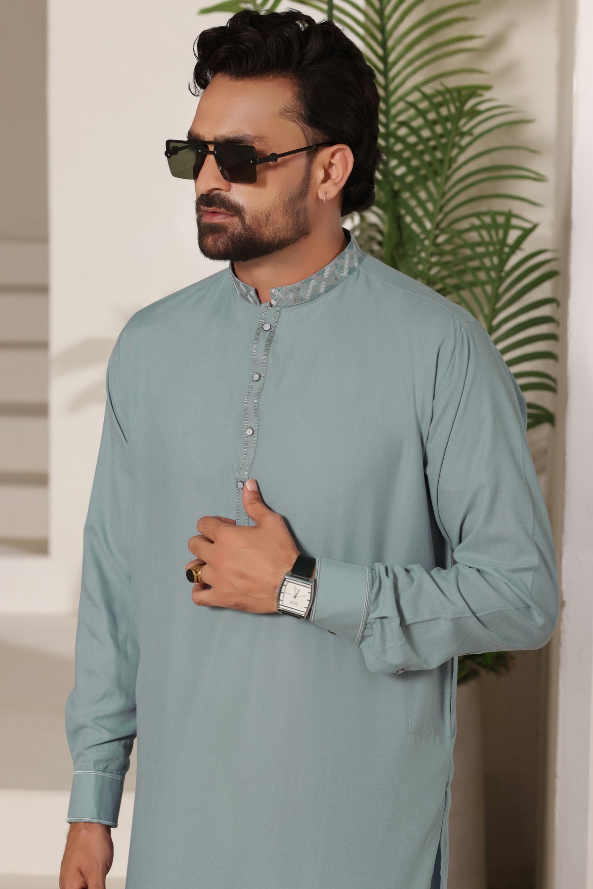 Aqua Elegance Shalwar Kameez