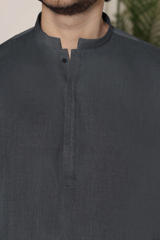 Classic Grey Shalwar Kameez