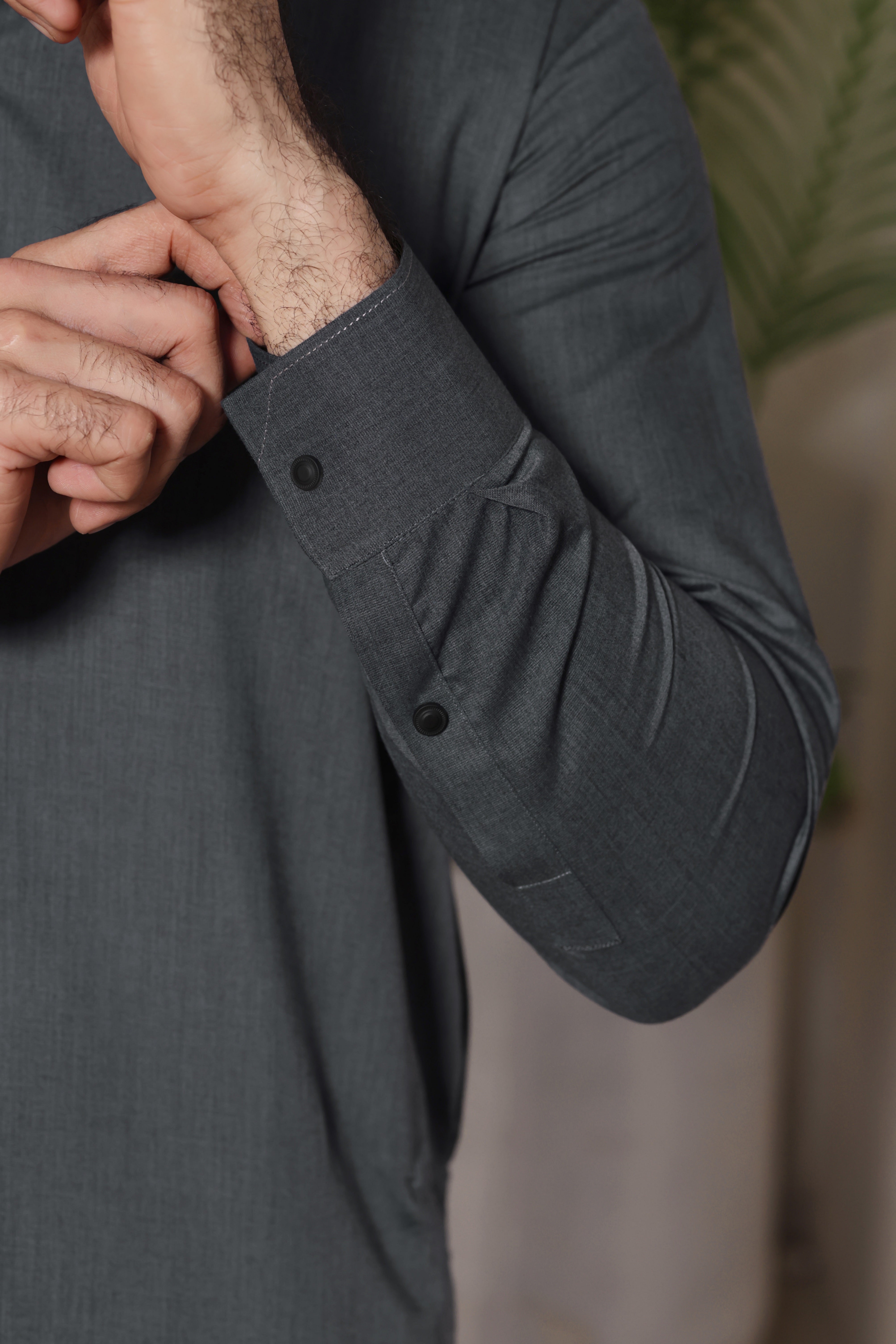 Classic Grey Shalwar Kameez