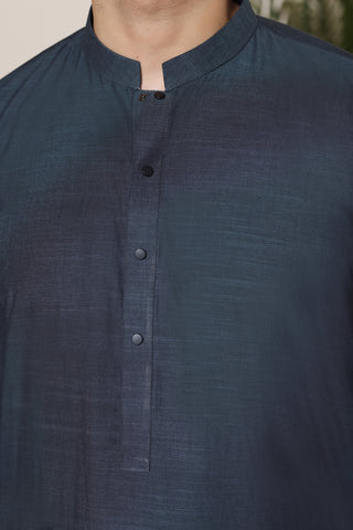 Mid Blue Shalwar Kameez