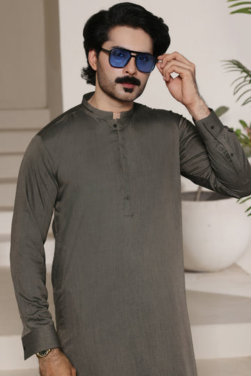 Slate Grey Kurta Shalwar