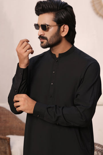 Classic Black Kurta Shalwar