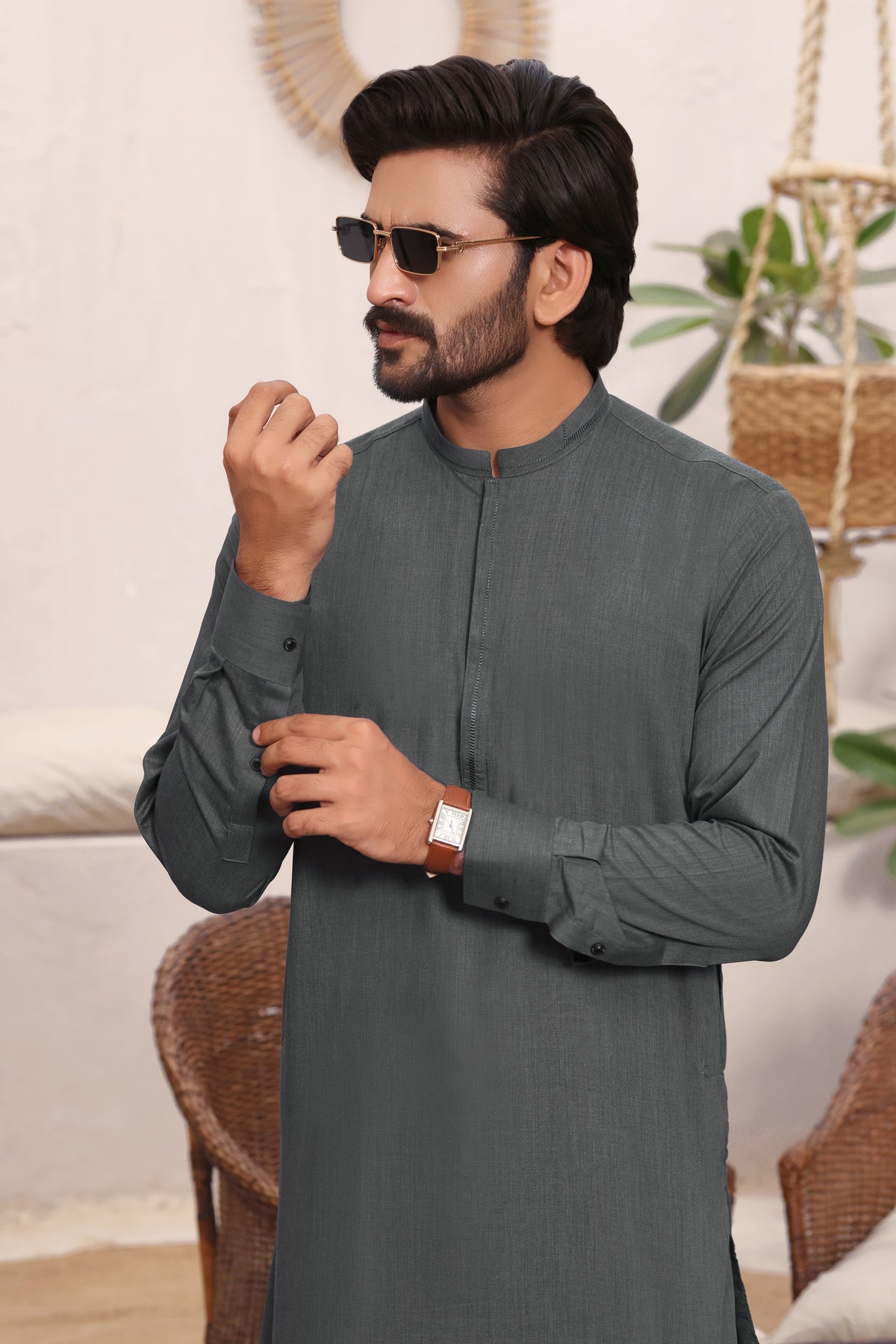 Charcoal Grace Shalwar Kameez