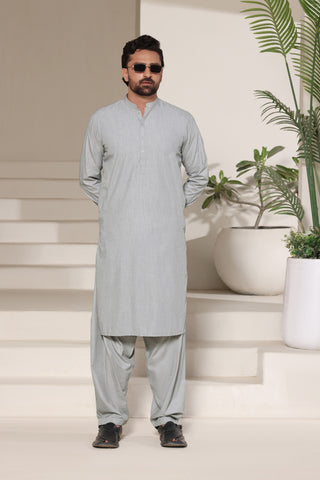 Silver Mist Classic Shalwar Kameez