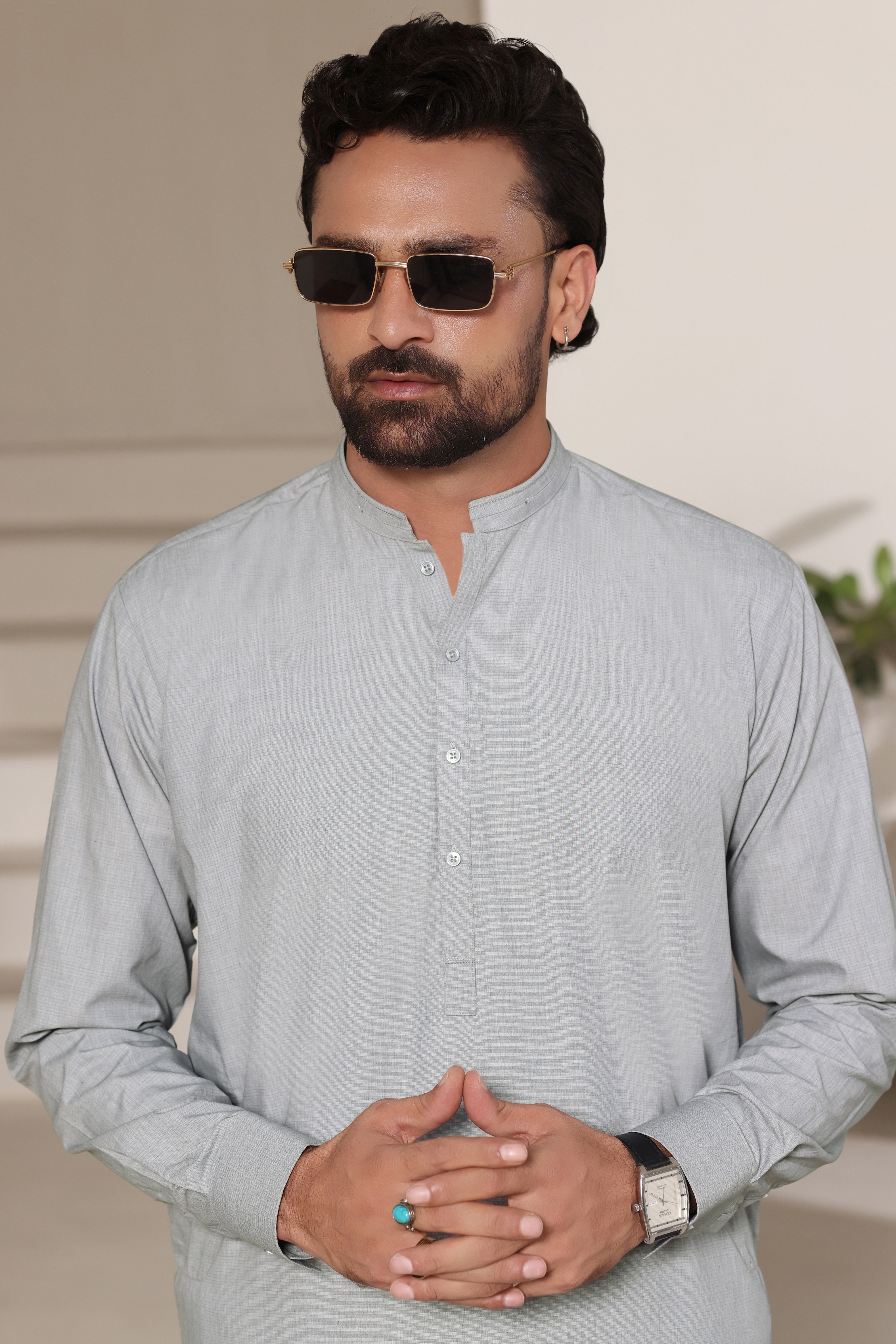 Silver Mist Classic Shalwar Kameez