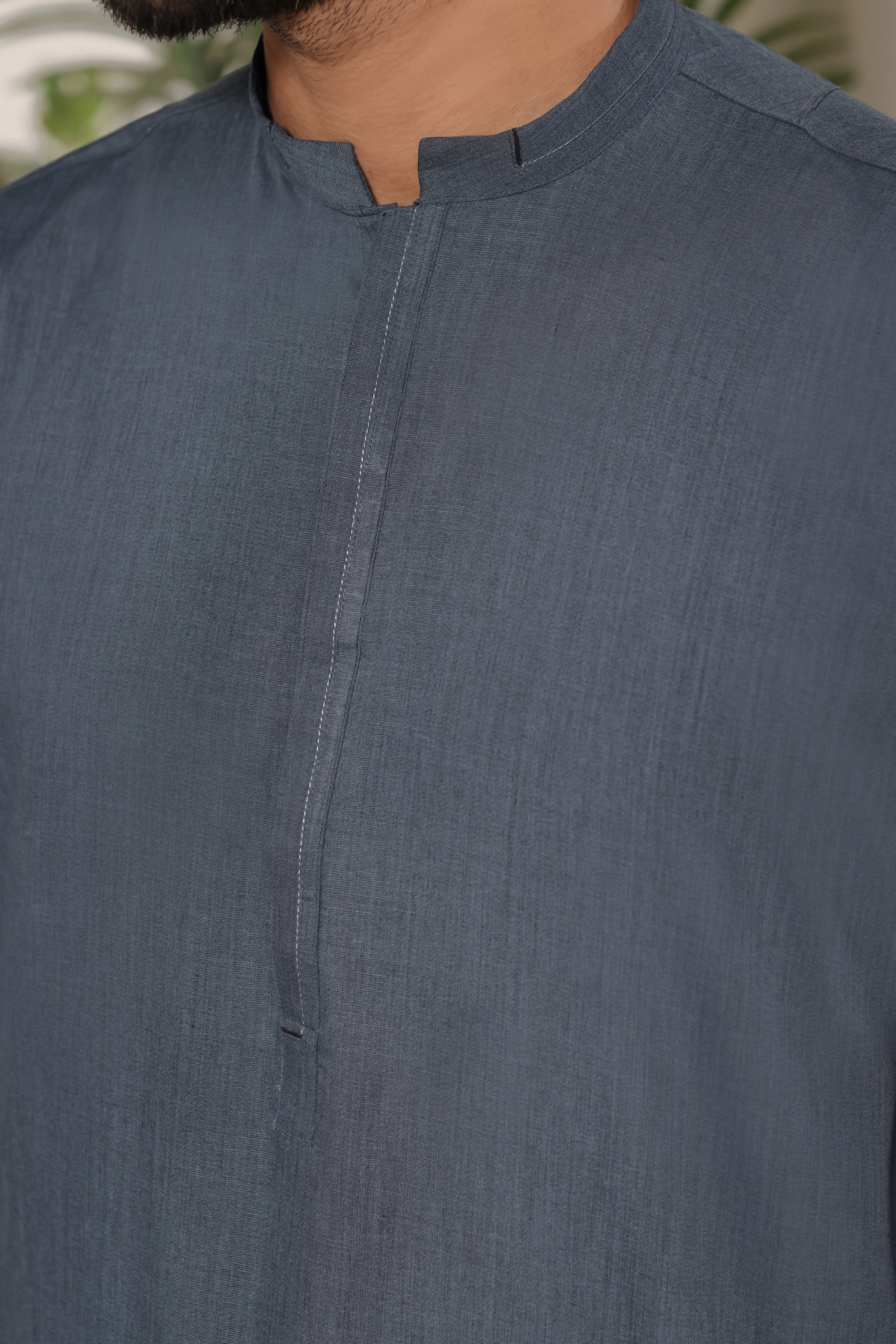 Steel Grey Classic Shalwar Kameez