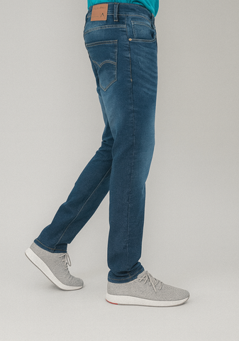 Dark Blue Denim Jeans