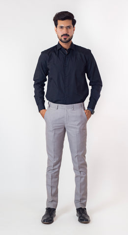 Formal Active Waist Silver pants