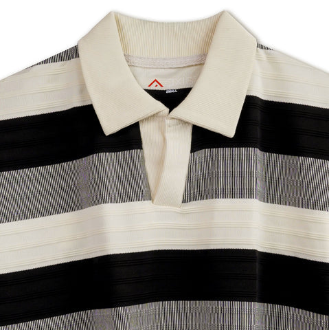 Modern Striped Polo