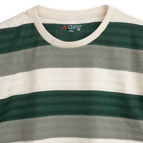 Casual Striped Crew Neck T-Shirt