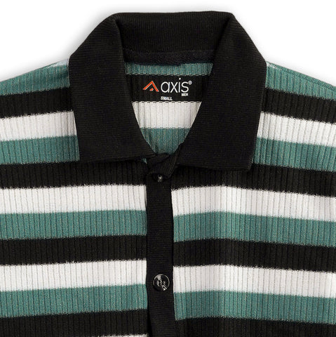 Classic Striped Imported Polo