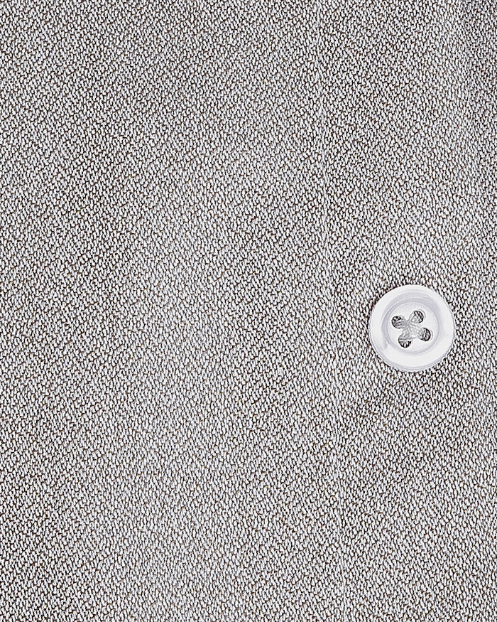 Ash Gray Textured Men's Shirt
