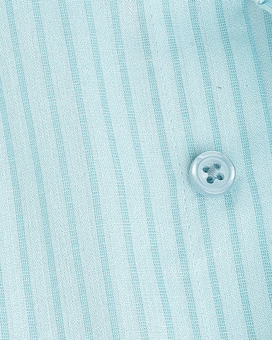 Blue Mist Striped Men's Shirt