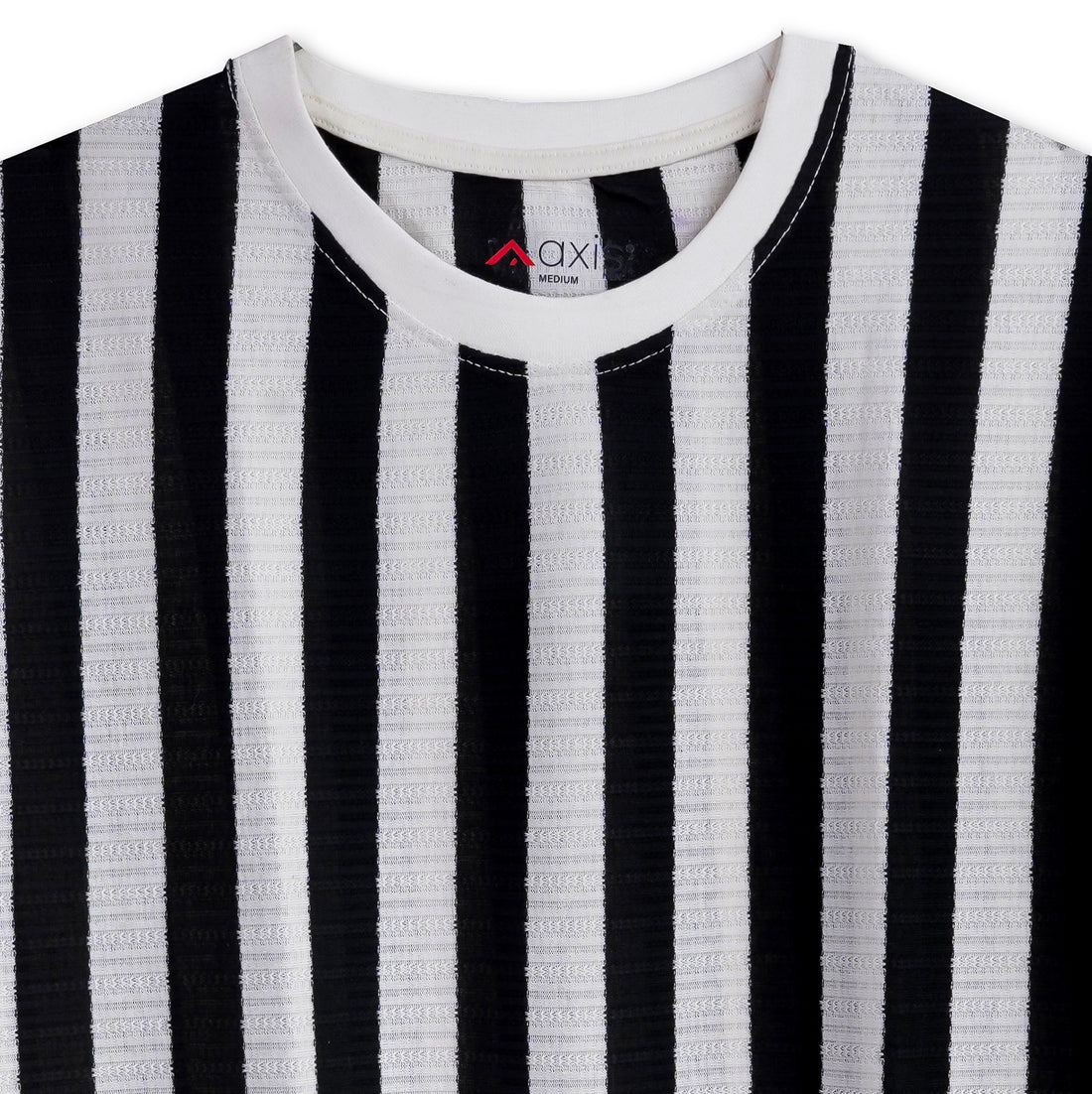Bold Stripe Crew Neck T-Shirt