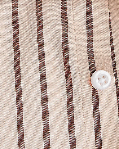 Desert Stripe Linen Shirt