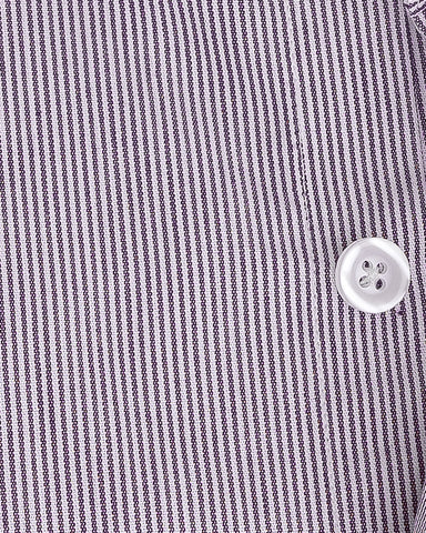 Maroon Micro Stripe Formal Shirt