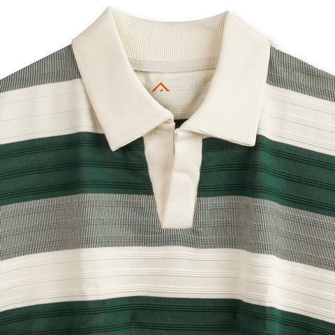 Elegant Striped Polo