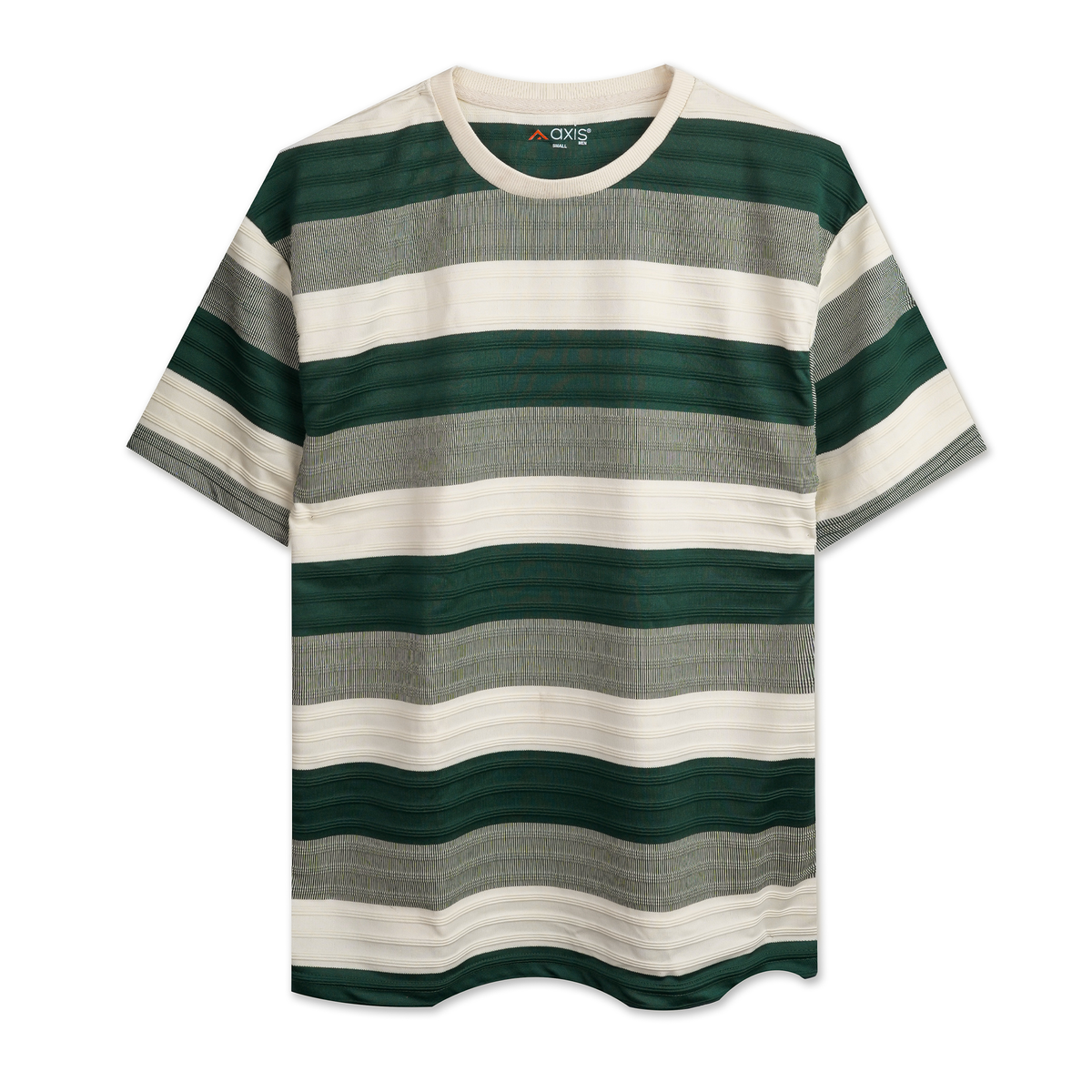 Casual Striped Crew Neck T-Shirt