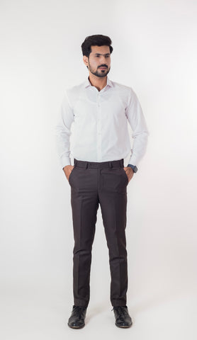 Formal Active Waist Purple Taupe Pants