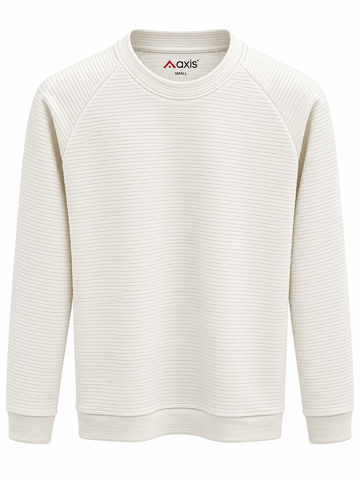 OffWhite Textured Sweatshirt