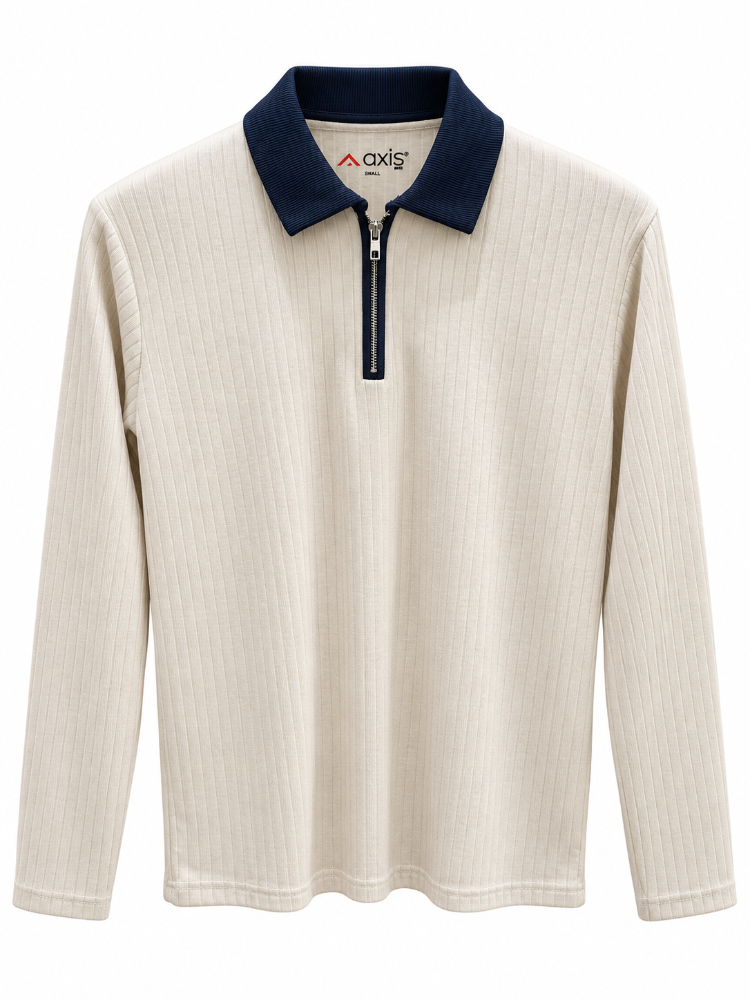Fawn Long Sleeve Zipper Polo