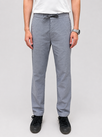 Ash Grey Irish Cotton Trousers