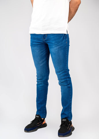 Blue Stretch Jeans - The Axis Clothing