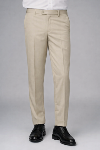 light beige Active Waist Pants