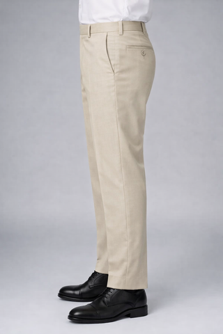 light beige Active Waist Pants