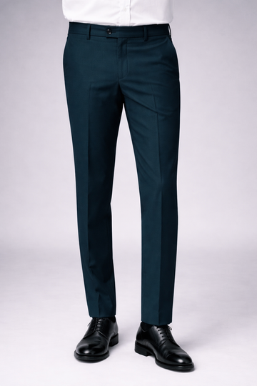 Teal-Blue Active Waist pant