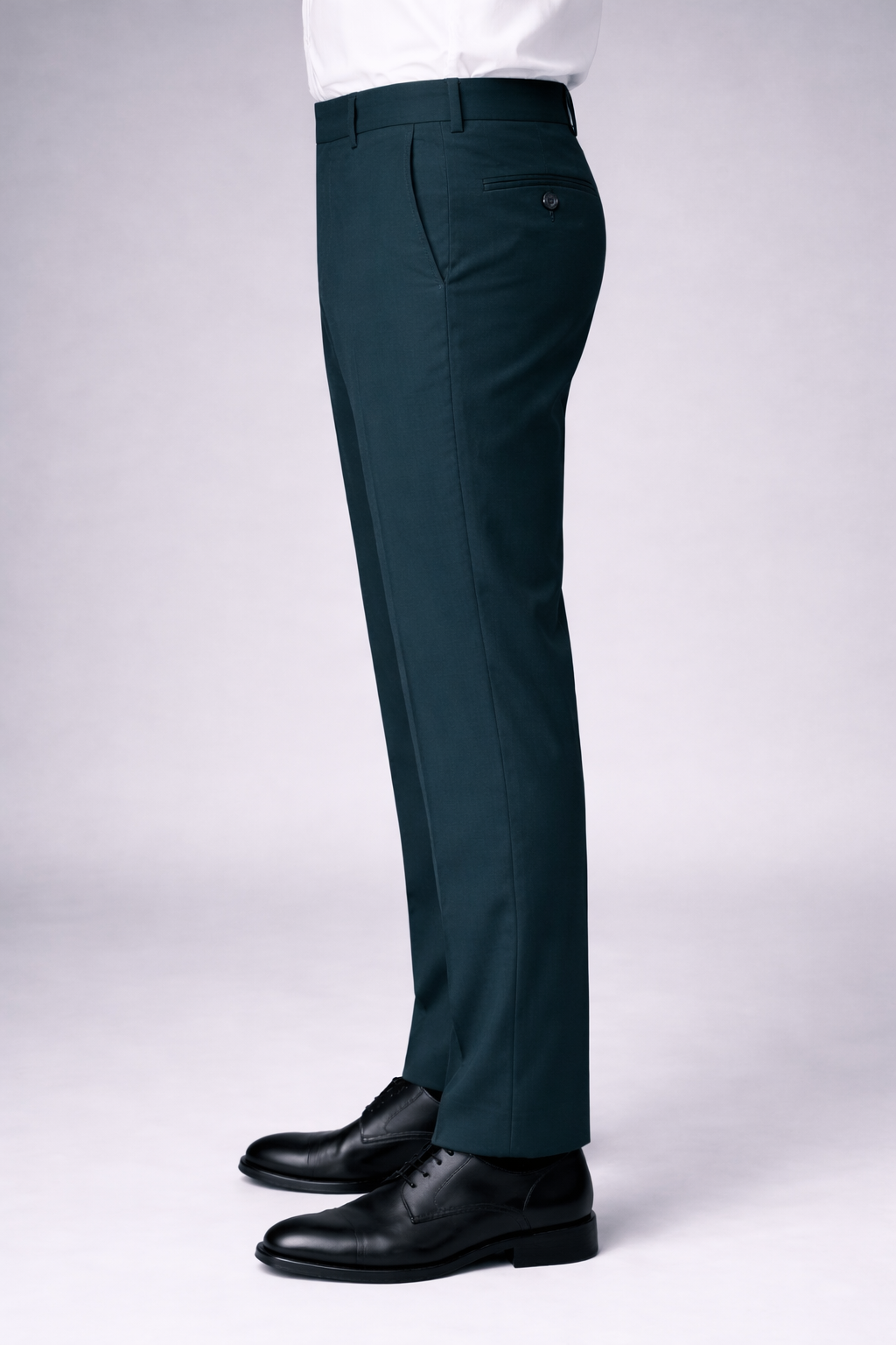 Teal-Blue Active Waist pant