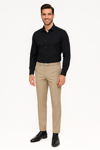 Tan Active Waist Pants