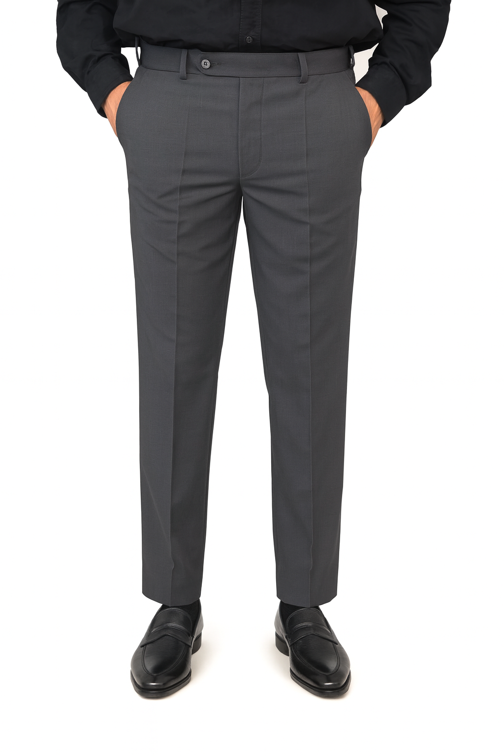 Dark Grey Active Waist Pants