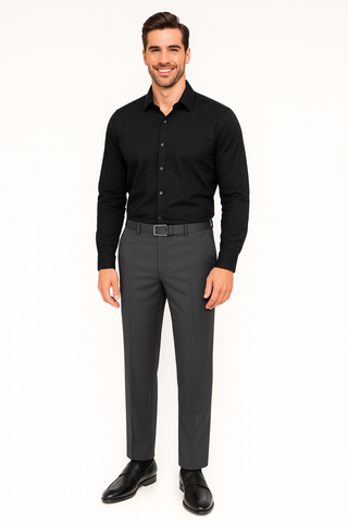 Dark Grey Active Waist Pants