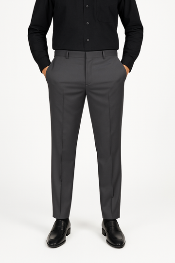 Charcoal Grey Active Waist Pants