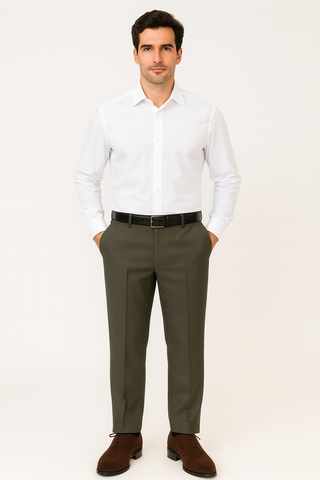 Olive Green Active Waits Pants